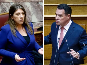 Σφοδρή αντιπαράθεση Γεωργιάδη – Κωνσταντοπούλου στη Βουλή με βαρείς χαρακτηρισμούς
